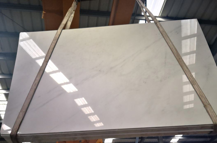 Oriental White Marble countertops